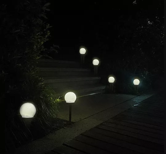 Ensemble de lampes solaires de jardin 6 pcs. 23562