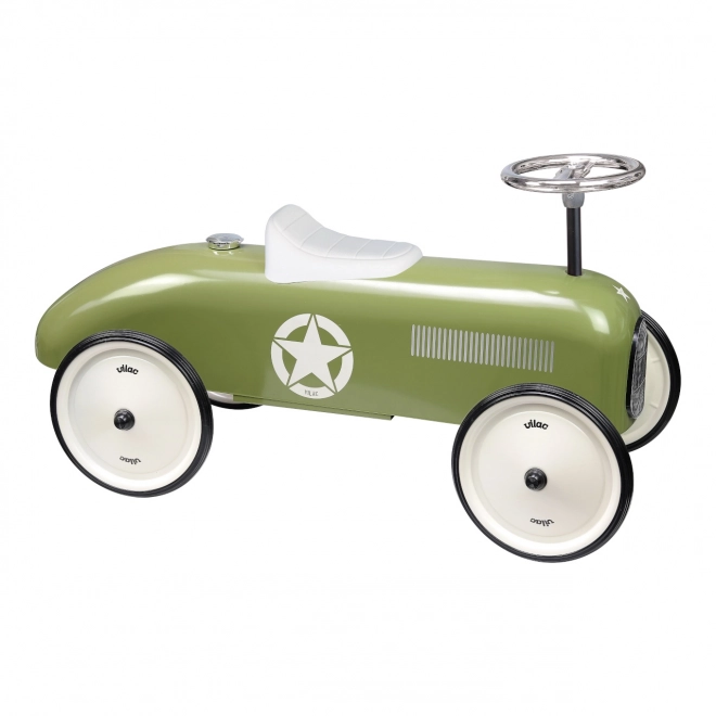 Draisienne en métal vintage Vilac khaki