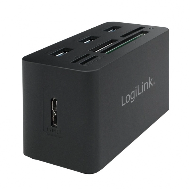 Hub USB LogiLink et lecteur de cartes
