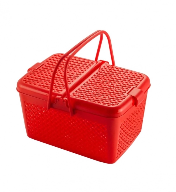 Panier de pique-nique fermable - rectangulaire, FABRICATION POLONAISE