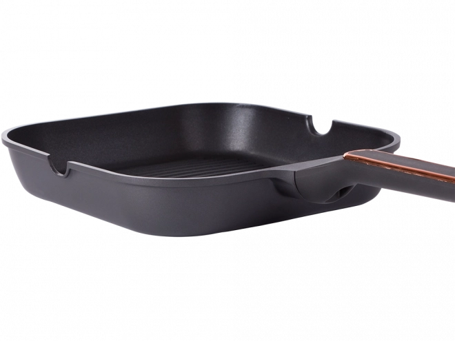 Poêle à griller KingStyle avec surface antiadhésive