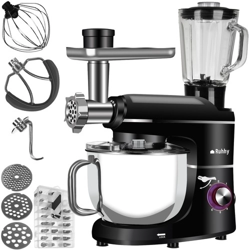 Ruhhy 16747 Robot de cuisine avec moulin 6,2L 2200W