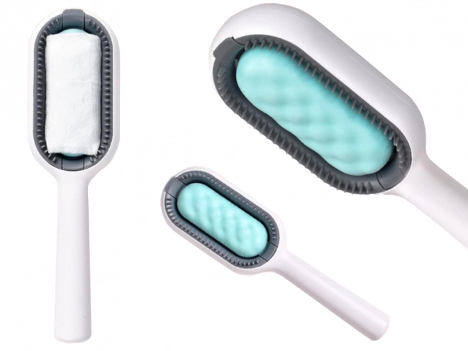 Brosse en silicone 3 en 1 pour animaux de compagnie