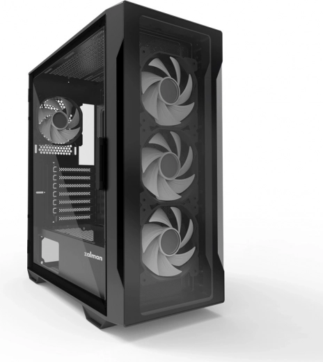 Panneau latéral en verre trempé sur charnières