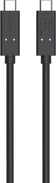 Câble USB-C vers USB-C 240W 0,8 m noir