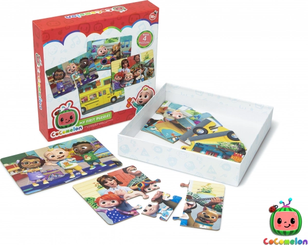 Puzzle pour enfants CoComelon – 4 images de 6 pièces