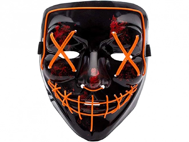 Masque LED lumineux fête de nettoyage
