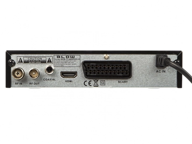 Tuner télévisé DVB-T2 4625FHD H.265