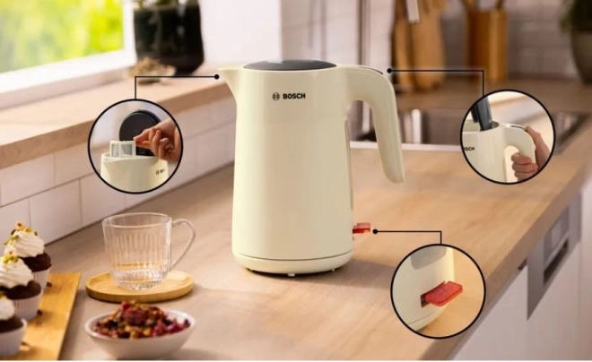Bouilloire beige Bosch MyMoment 1,7l