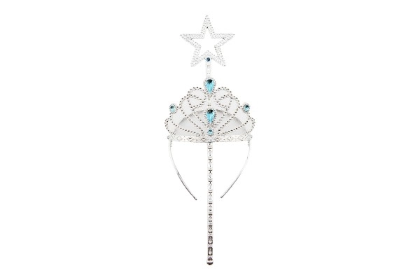 Ensemble de beauté pour princesses - Couronne et baguette