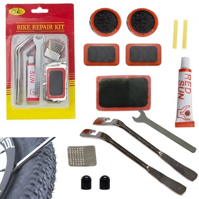 Kit de réparation de chambres à air pour vélos
