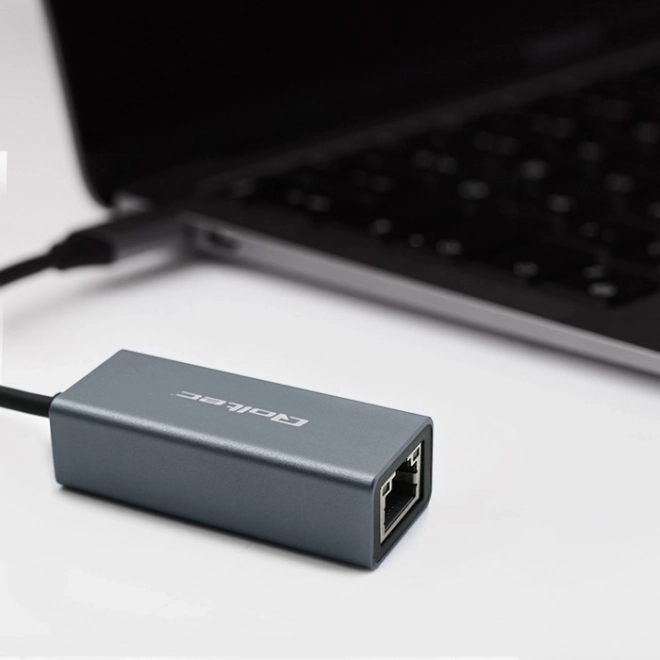 Adaptateur USB-C vers RJ45 Ethernet | 1000 Mbps | Boîtier en aluminium