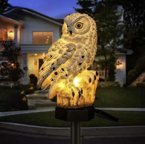 Lampe Solaire Chouette Gardlov