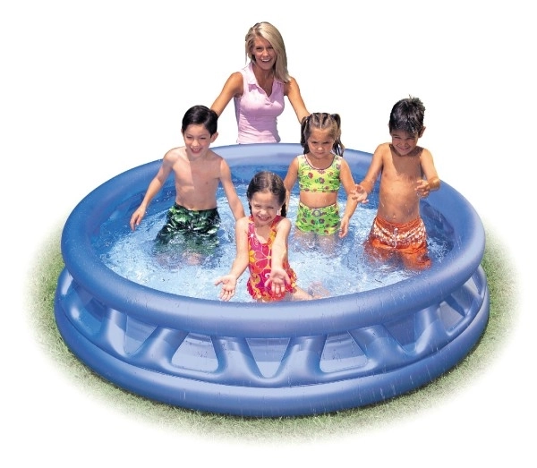 Piscine gonflable ronde 188x46cm en boîte