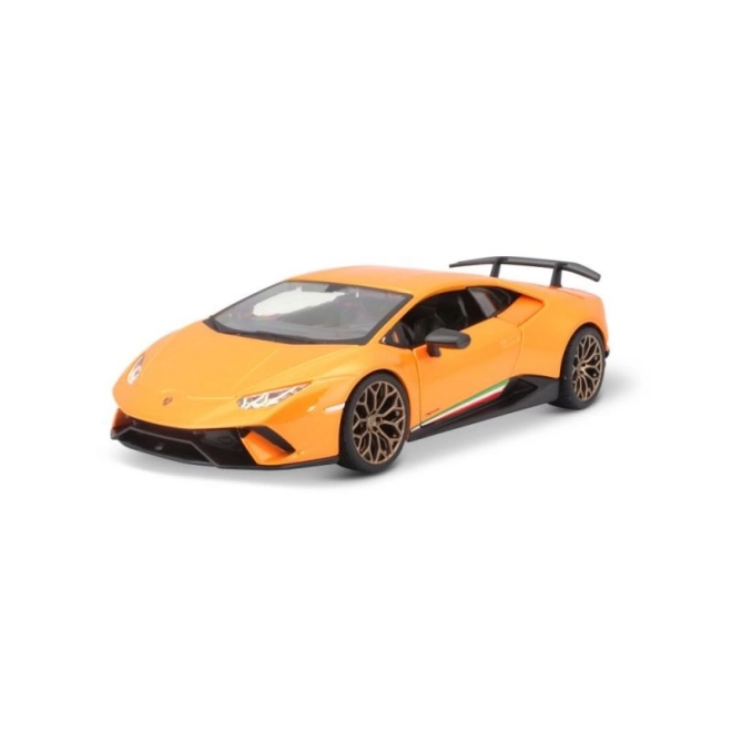 Lamborghini Huracan Performante orange modèle 1:24