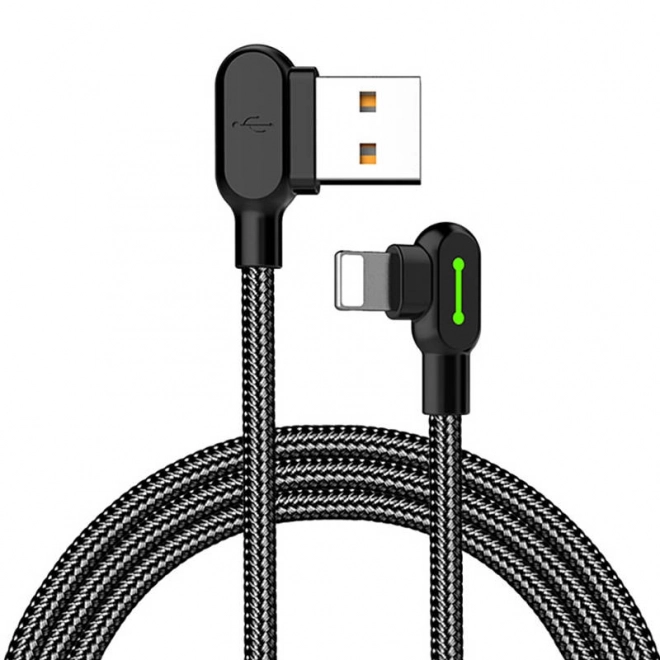 Câble USB Lighting Angulaire Mcdodo CA-4674 LED, 0,5 m (Noir)