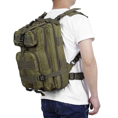 Petit sac à dos de randonnée vert 23243
