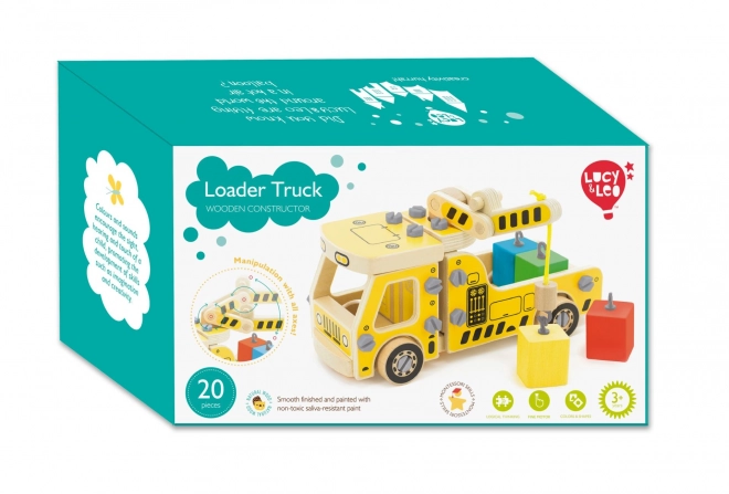 Grue en bois - set de construction Lucy & Leo
