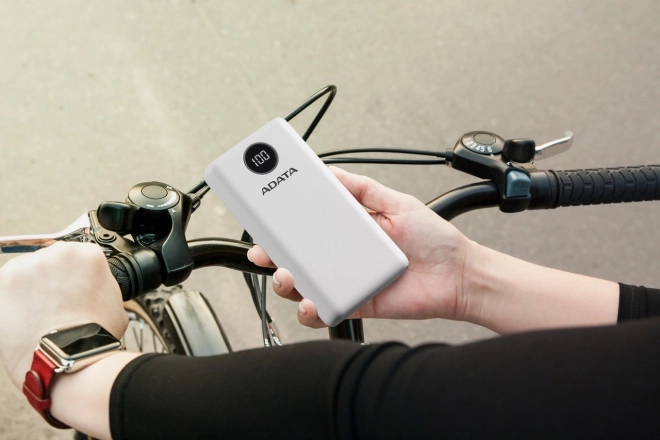 Powerbank P20000QCD 20000mAh blanc QC/PD