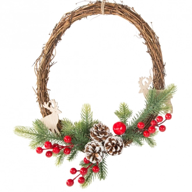 Guirlande de Noël décorative avec ornements