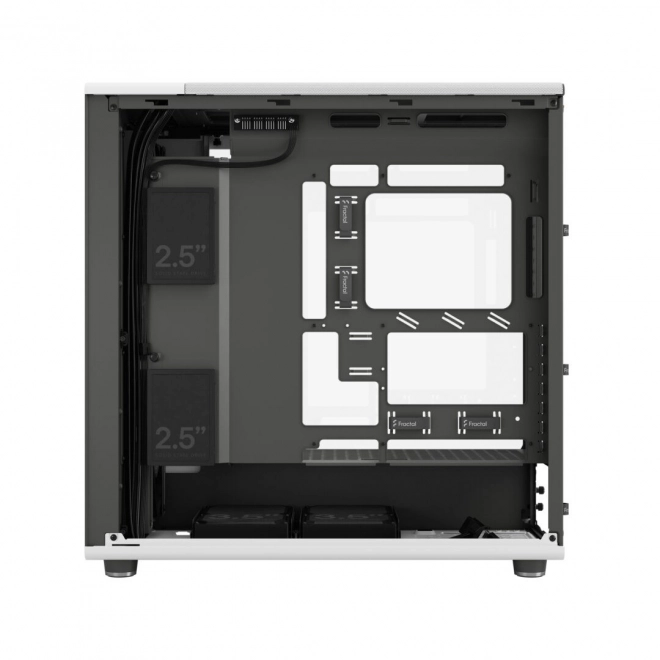 Boîtier PC North XL RC craie blanche TG clair