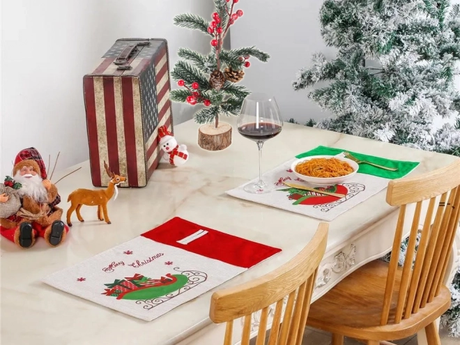 Sapin de table décoratif de Noël