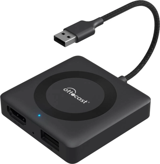 Adaptateur TV pour voiture OTTocast avec HDMI et prise en charge CarPlay et Android Auto