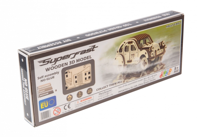 Sans colle, plaisir de construction pur