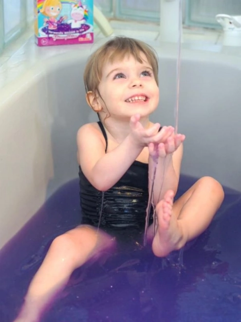 Glibbi slime étincelant pour le bain