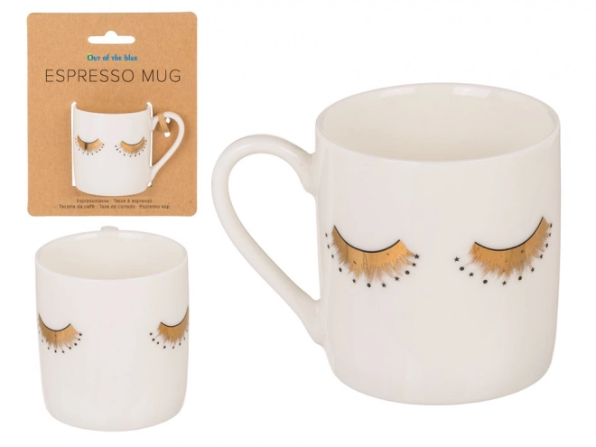 Tasse en porcelaine pour espresso - Cils