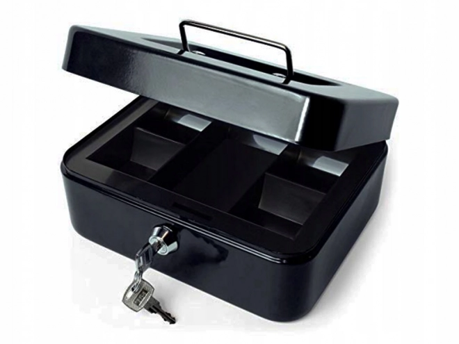 Coffre-fort en métal pour argent, clés et documents