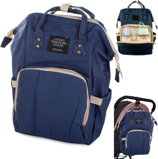 Sac à dos thermique pour poussette pour maman – Sac de poussette sac à dos organisateur pour maman et papa 3-en-1