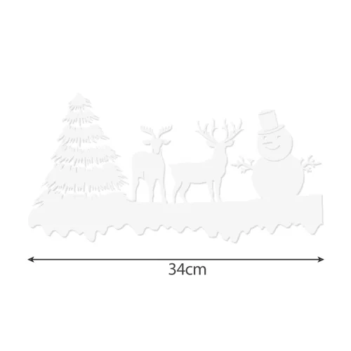Ruhhy Autocollants de Noël pour fenêtre 22253