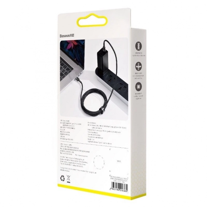 Baseus Cafule USB-C câble avec charge rapide 100W