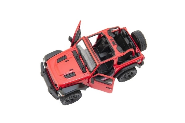 Modèle en métal Jeep Wrangler 2018 avec toit ouvert