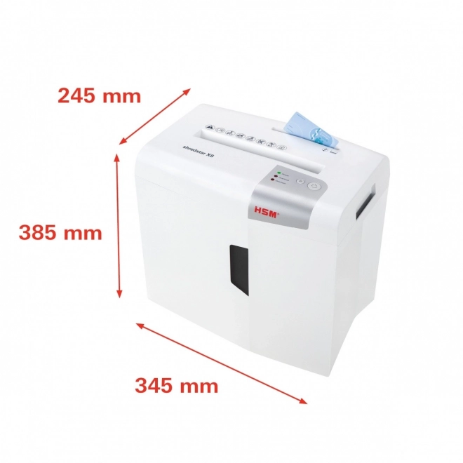 Destructeur de papier Shredstar X8 avec agrafes 4,5x30 mm P-4