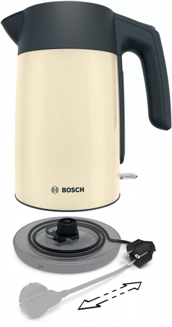 Bouilloire électrique Bosch beige 1,7l