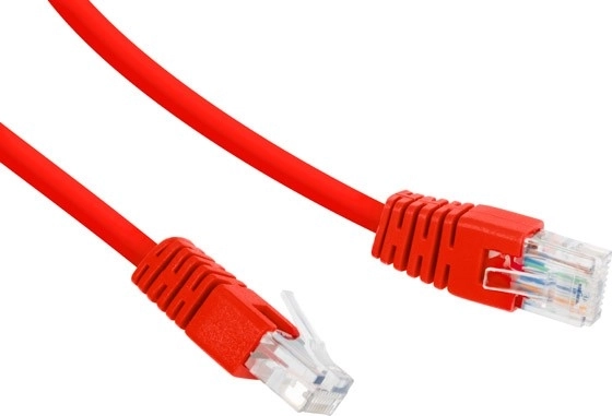 Câble patch Cat.6 UTP 3 m rouge