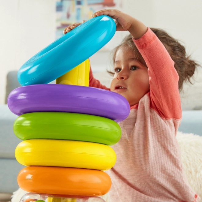 Grande pyramide d'anneaux Fisher-Price