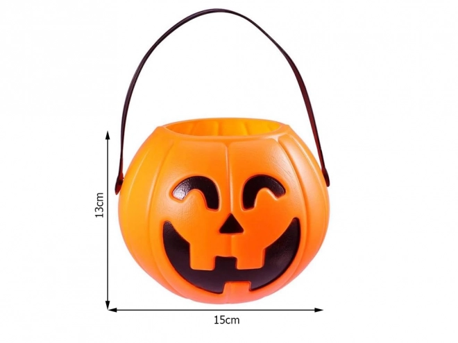 Seau à bonbons citrouille d'Halloween