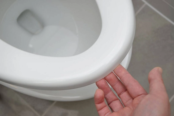 Siège de WC flottant universel