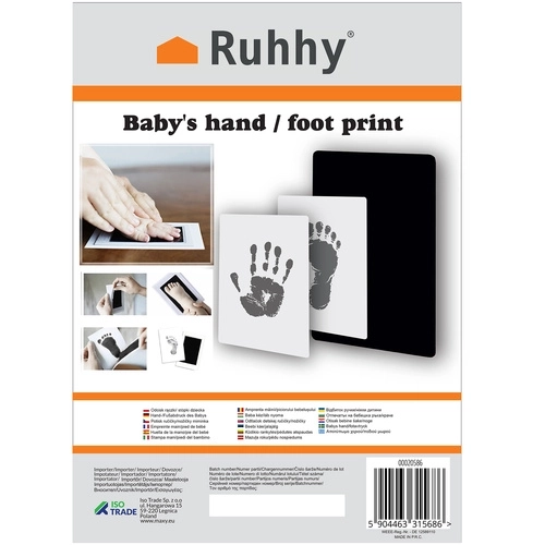 Ruhha empreinte de la main/pied du bébé 20586