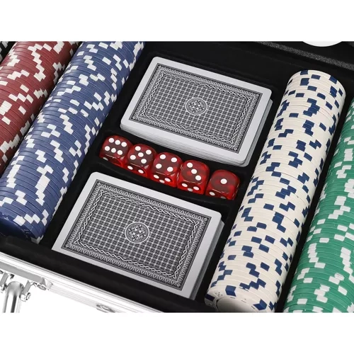 Poker - ensemble de 300 jetons dans une mallette HQ