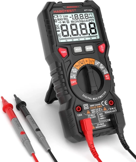 True RMS et large éventail de mesures