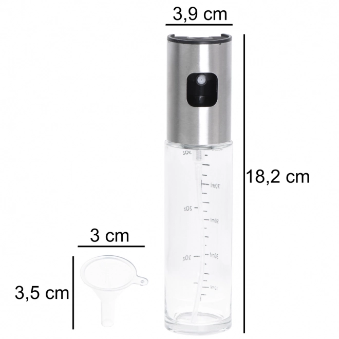 Pulvérisateur d'huile avec graduation de 100 ml