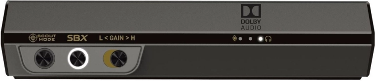 Surround virtuel 7.1 et Dolby Digital avec Scout Mode