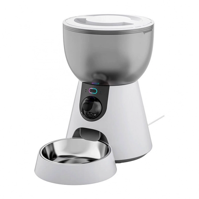Distributeur automatique de nourriture pour animaux de compagnie Petwant 4L avec caméra
