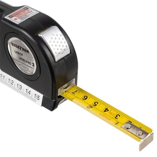 Niveau à bulle laser avec mesure 250 cm Bigstren 21747