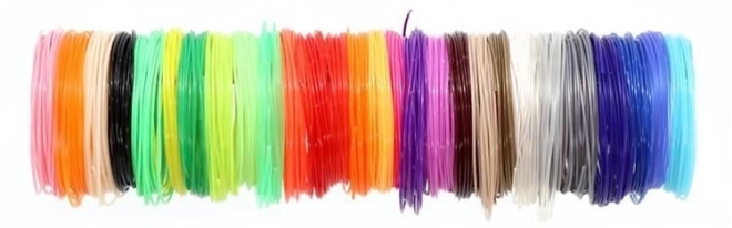 Ensemble de filaments d'impression 3D PLA - 30pcs x 5m