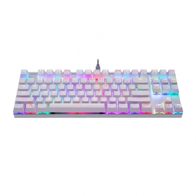 Clavier de jeu mécanique Motospeed CK101 RGB (blanc)